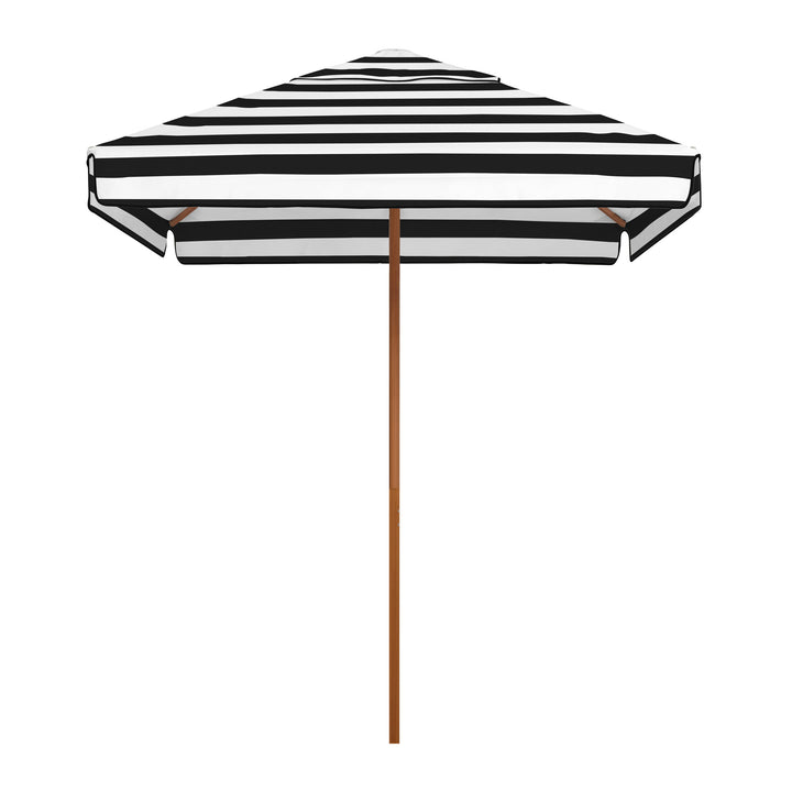 2m Sundial Umbrella - Woodgrain - Straight Valance - Chaplin