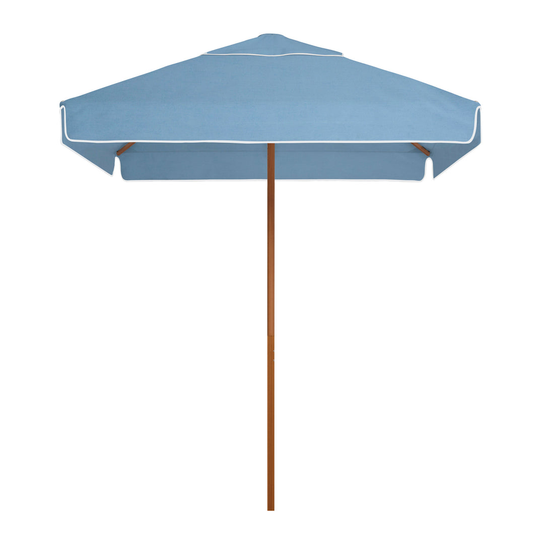 2m Sundial+ Umbrella - Straight Valance - Sapphire