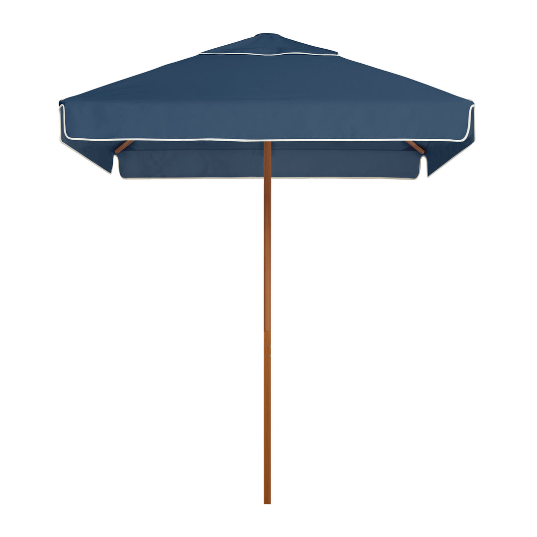2m Sundial+ Umbrella - Straight Valance - Steel Blue