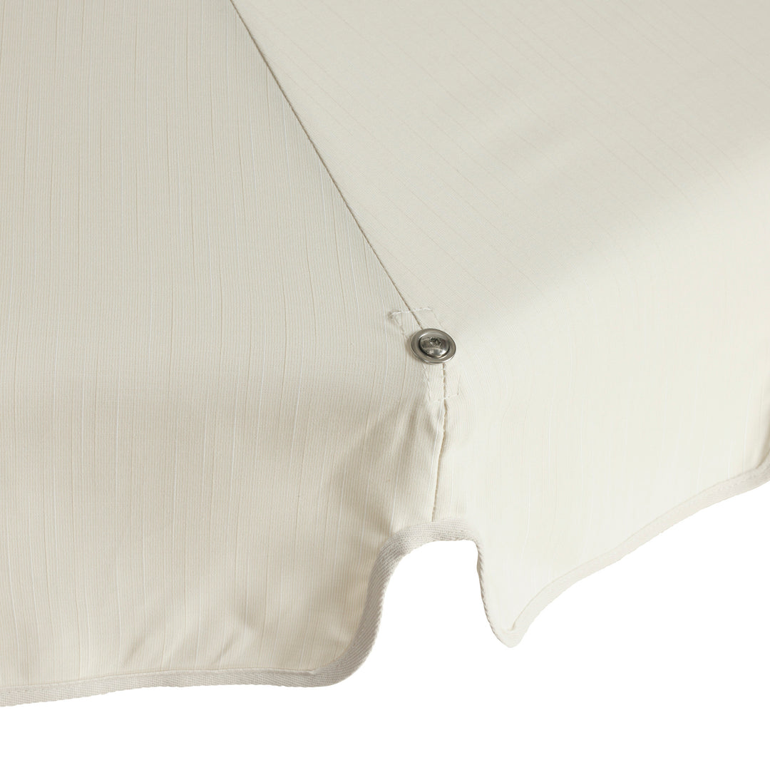 2m Caspar Keyhole Valance - Linen Ecru