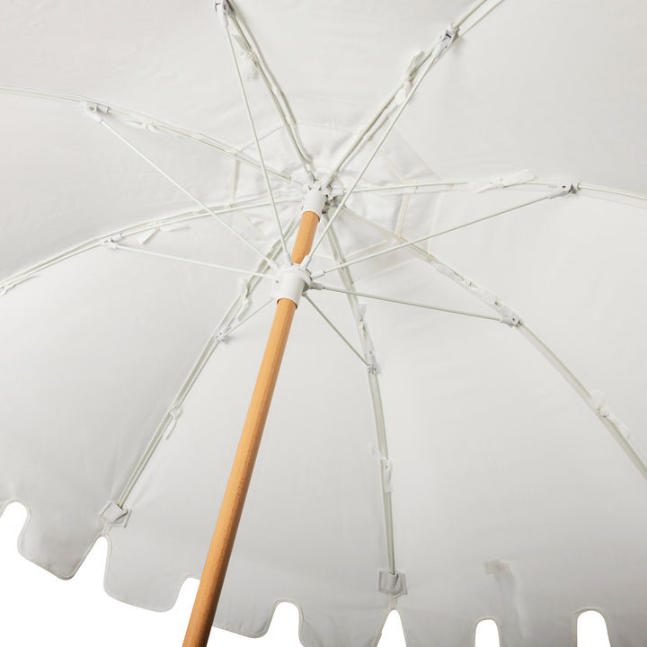 Luxury Parasol - White