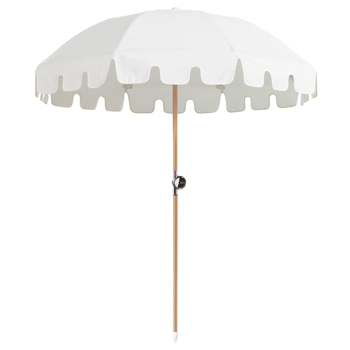 Luxury Parasol - White