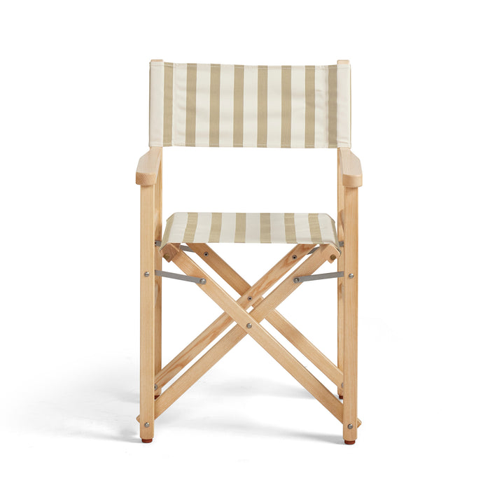 Directors Chair - Amore Stripe - Linen