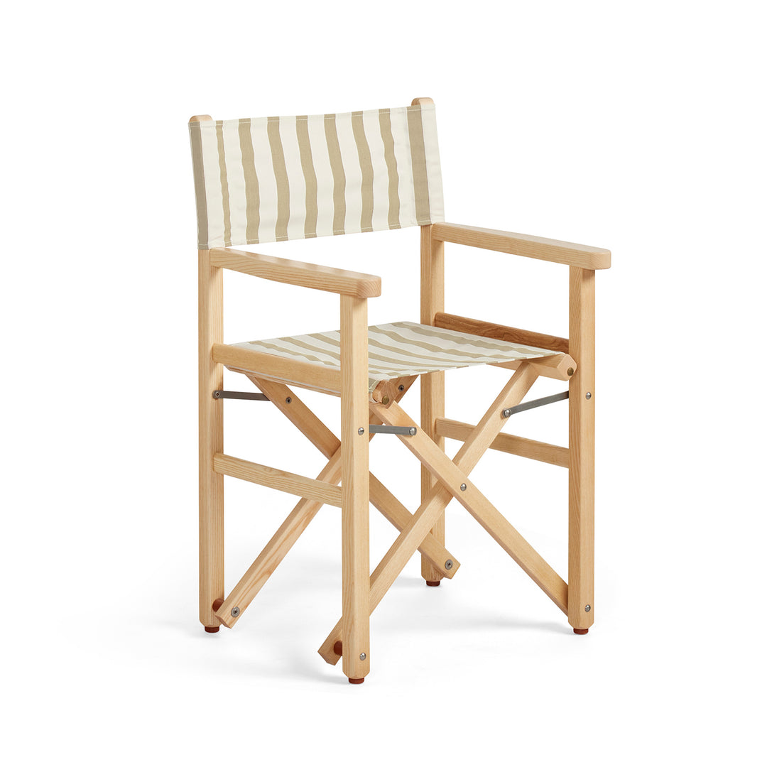 Directors Chair - Amore Stripe - Linen
