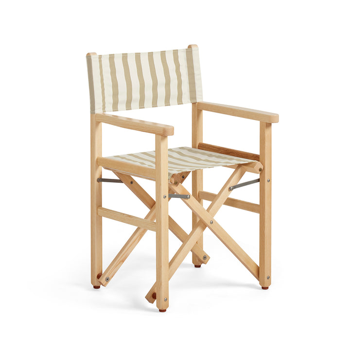 Directors Chair - Amore Stripe - Linen