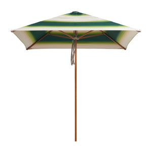 2m Sundial Umbrella - Woodgrain - Ombre Forest