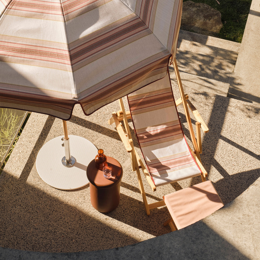 Beppi Sling Chair - Tailored Stripe - Pink/Red