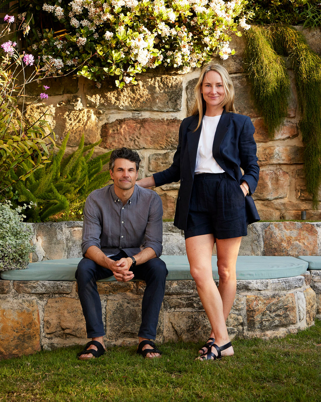 Basil Bangs Founders Krista Huebner Mike Durante