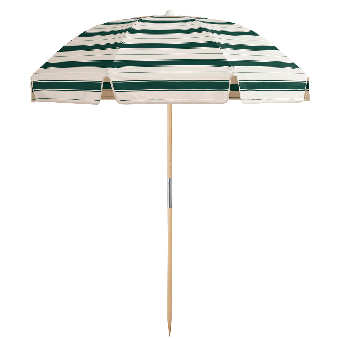 Jardin Patio Umbrella - Al Mare Stripe Forest