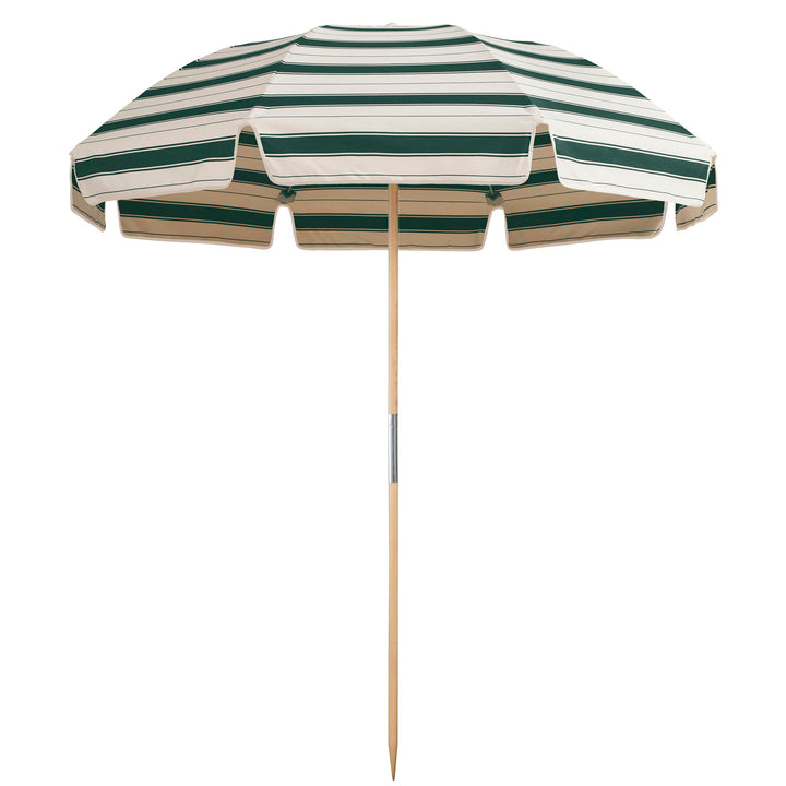 Jardin Patio Umbrella - Al Mare Stripe Forest