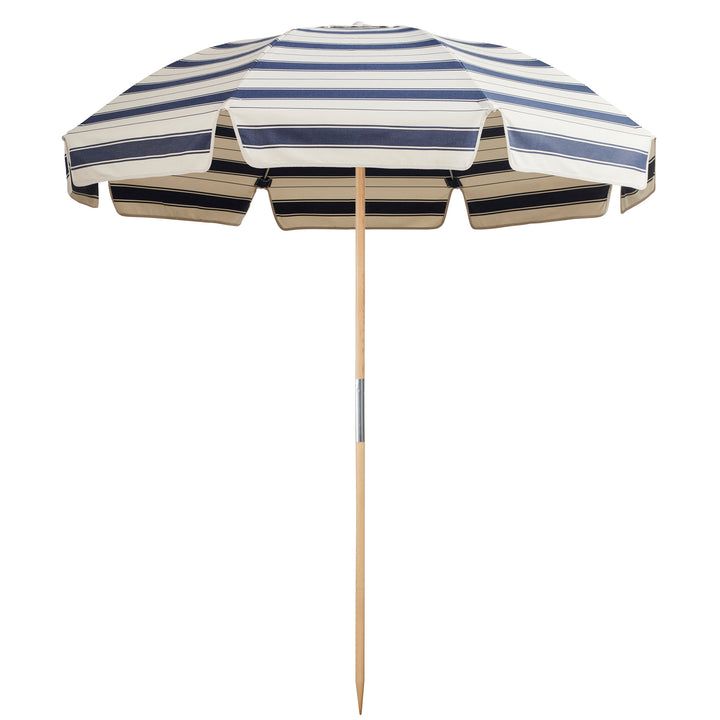 Jardin Patio Umbrella - Al Mare Stripe Marine