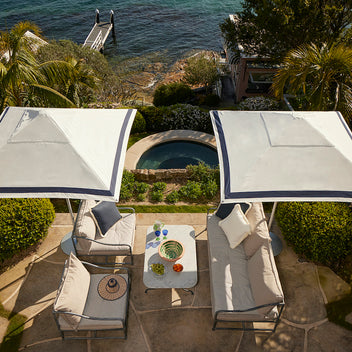 Beach | Patio | Garden | Luxury Umbrellas - Basil Bangs