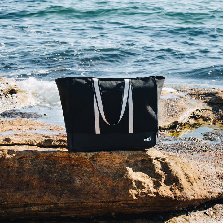 The Weekend Beach Bag - Black