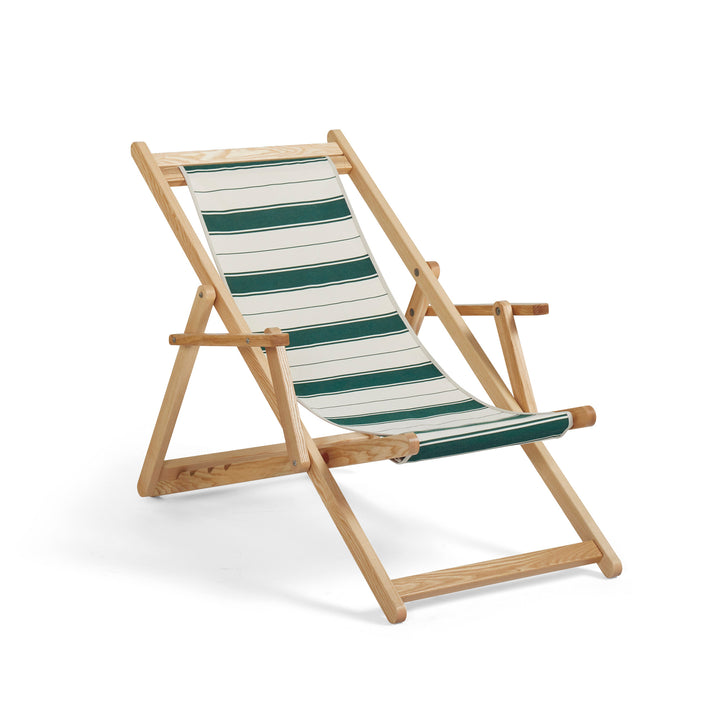 Beppi Sling Chair - Al Mare Stripe Forest