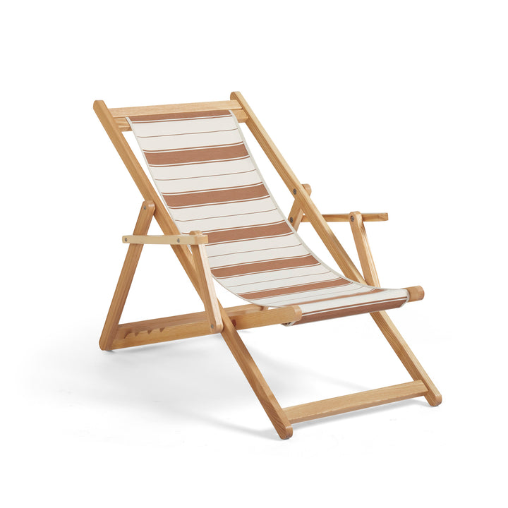 Beppi Sling Chair - Al Mare Stripe Terra