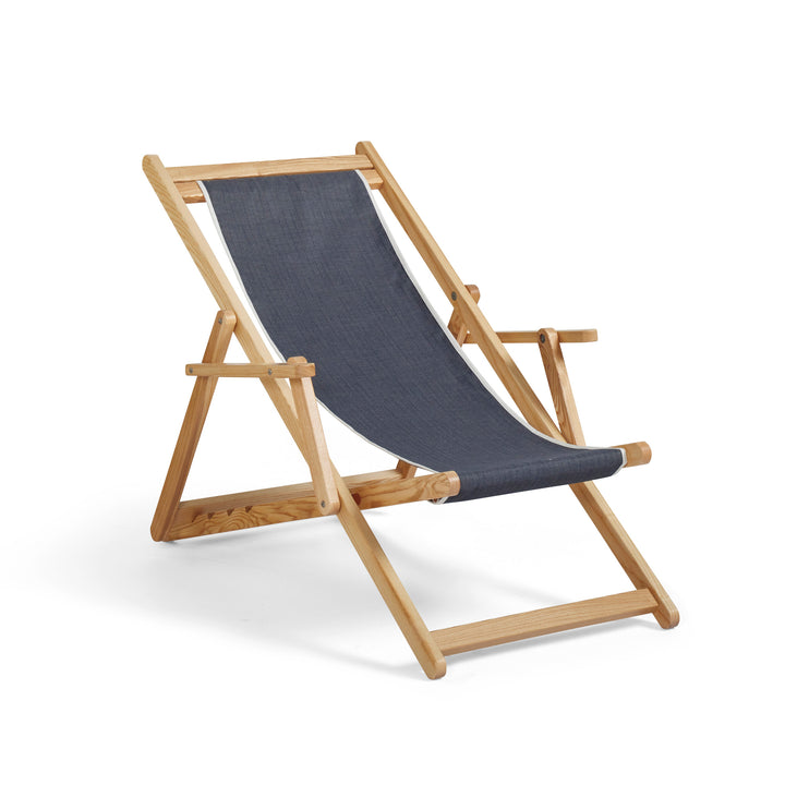 Beppi Sling Chair - Linen Marine