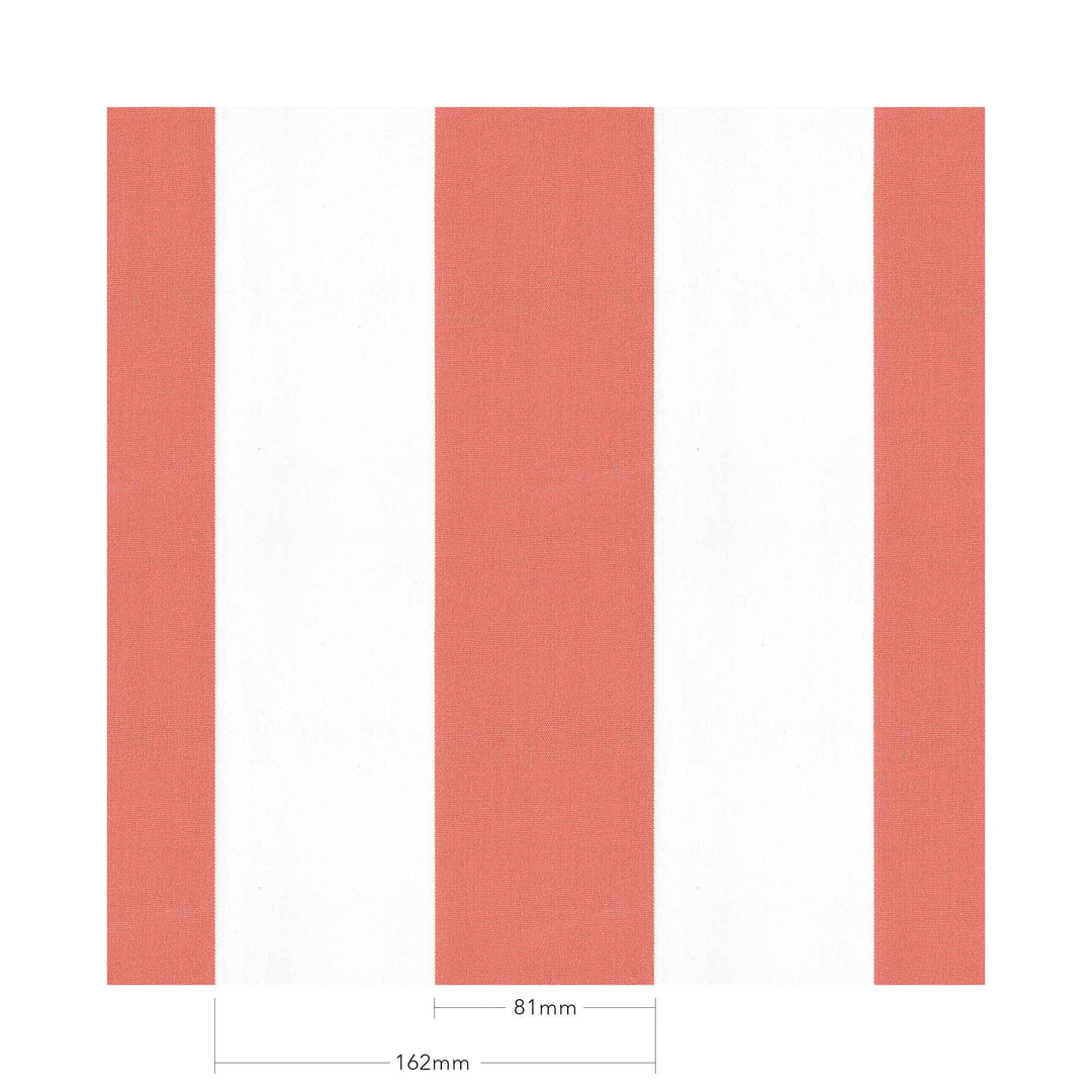 2.8m Go Large Umbrella - Coral Stripe