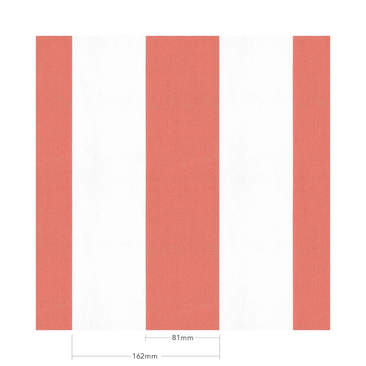 2.8m Go Large Umbrella - Coral Stripe
