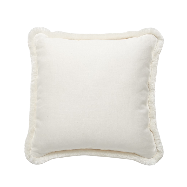 In/Out Cushion by Lucy Montgomery - Off White