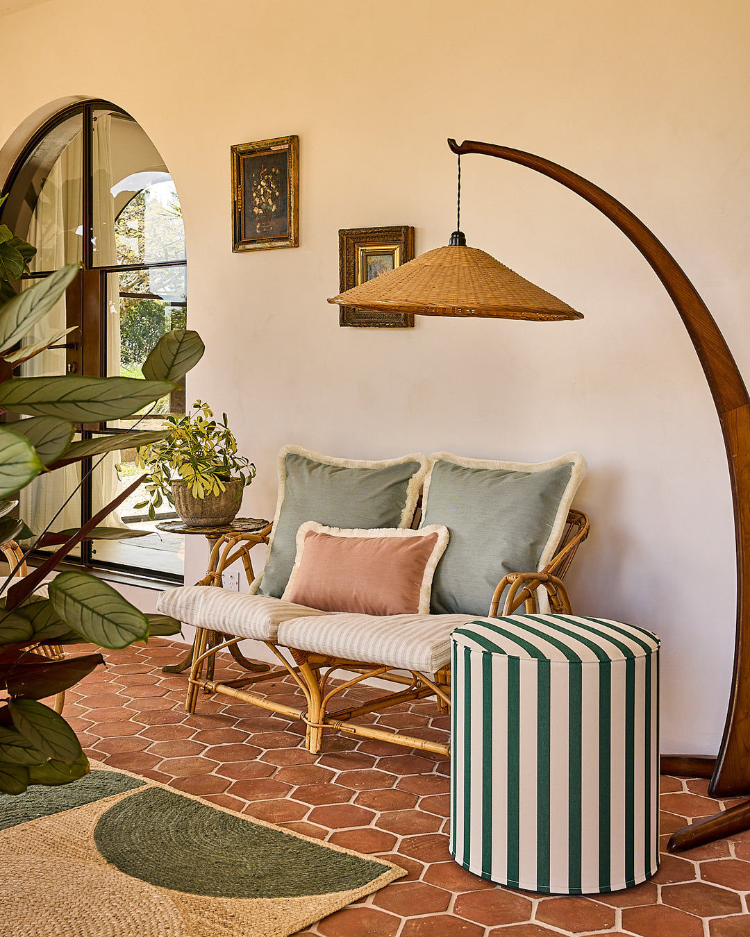 basil bangs indoor outdoor cushions