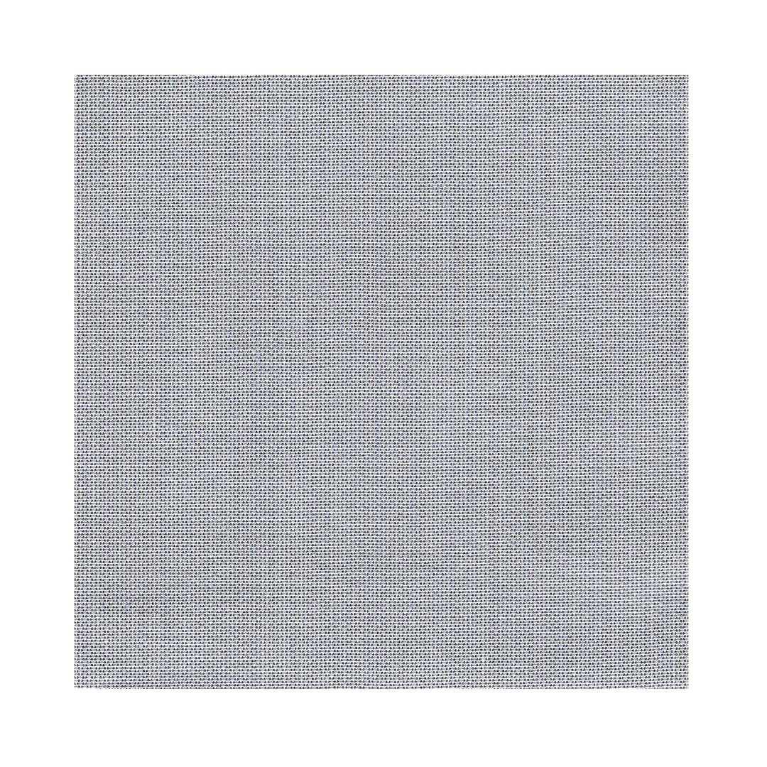 Basil Bangs Plain Dusk Blue fabric swatch, a pastel blue, premium solution-dyed acrylic material.