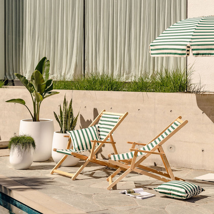 Jardin Patio Umbrella - Amore Stripe Forest