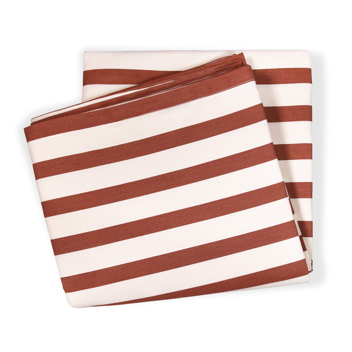 Tablecloth - 350cm - Amore Stripe Chestnut