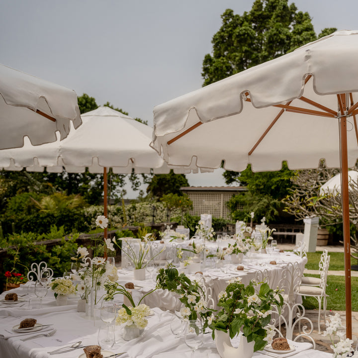 2.8m Sundial+ Keyhole Valance - Linen White