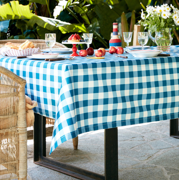 Tablecloth - Gingham Mineral
