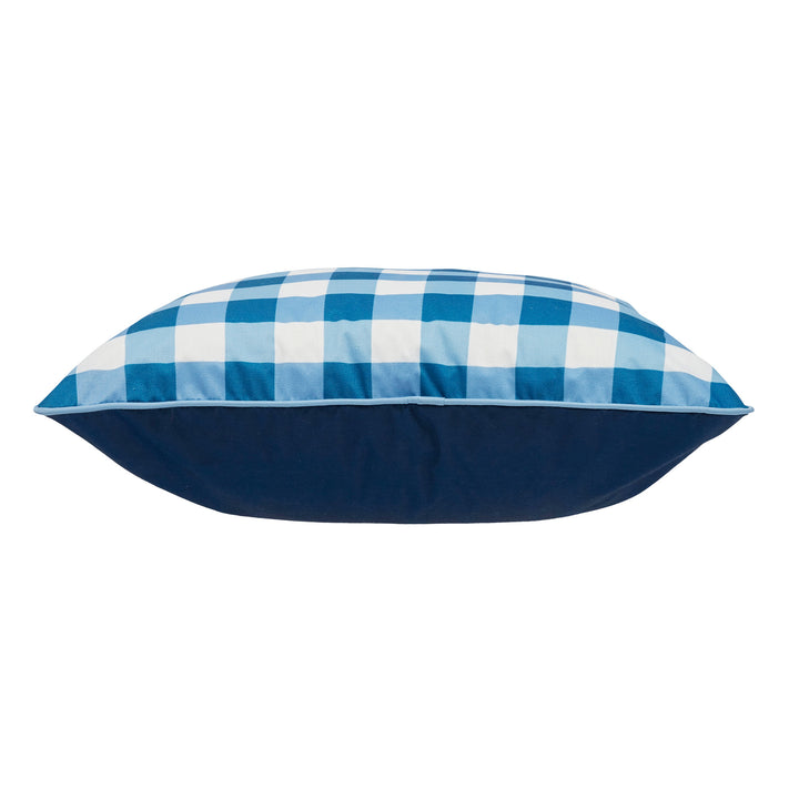 Outdoor Cushion (cover) - 50x50 - Gingham Mineral