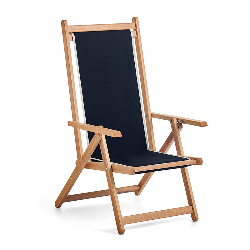 Monte Deck Chair - Black