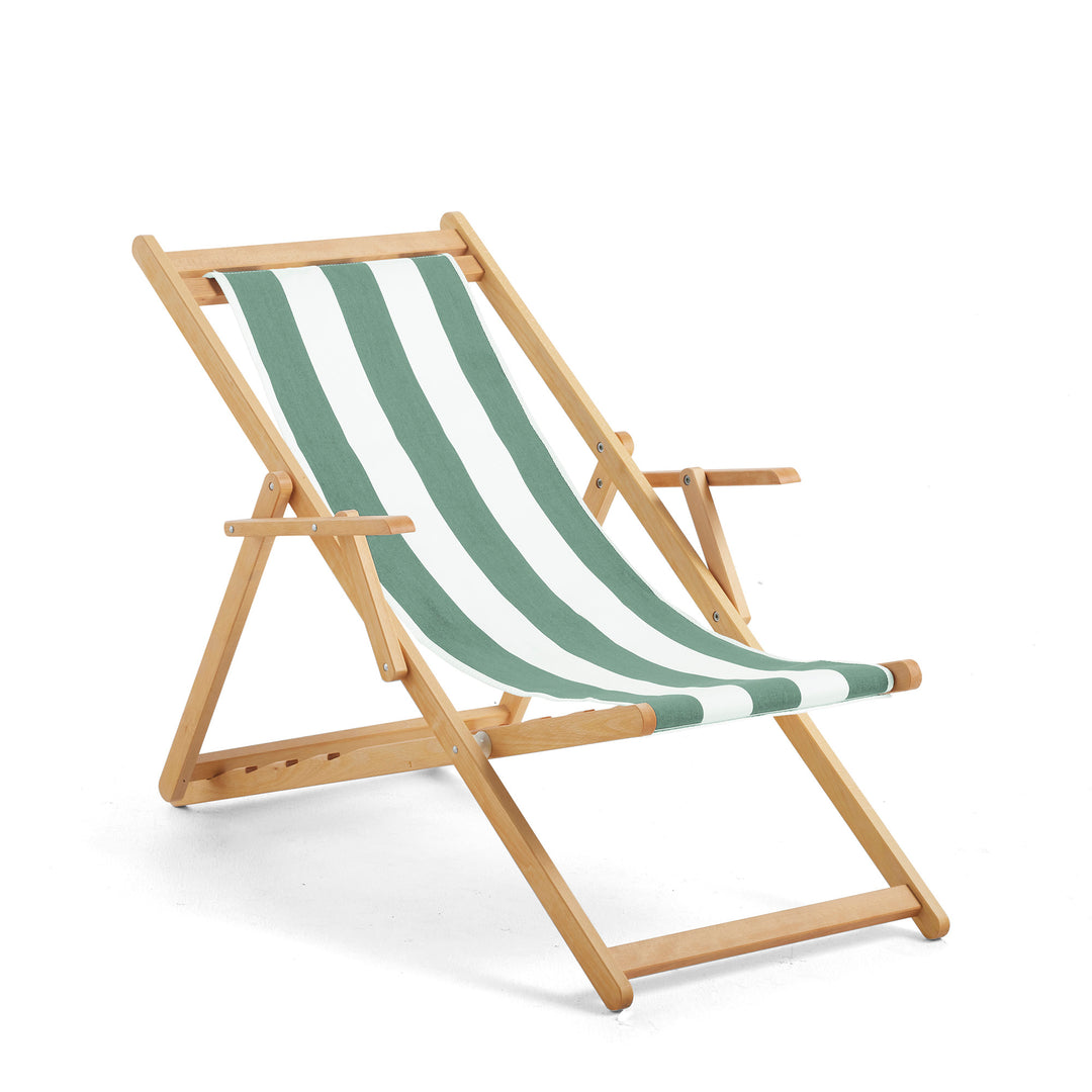 Beppi Sling Chair - Sage Stripe