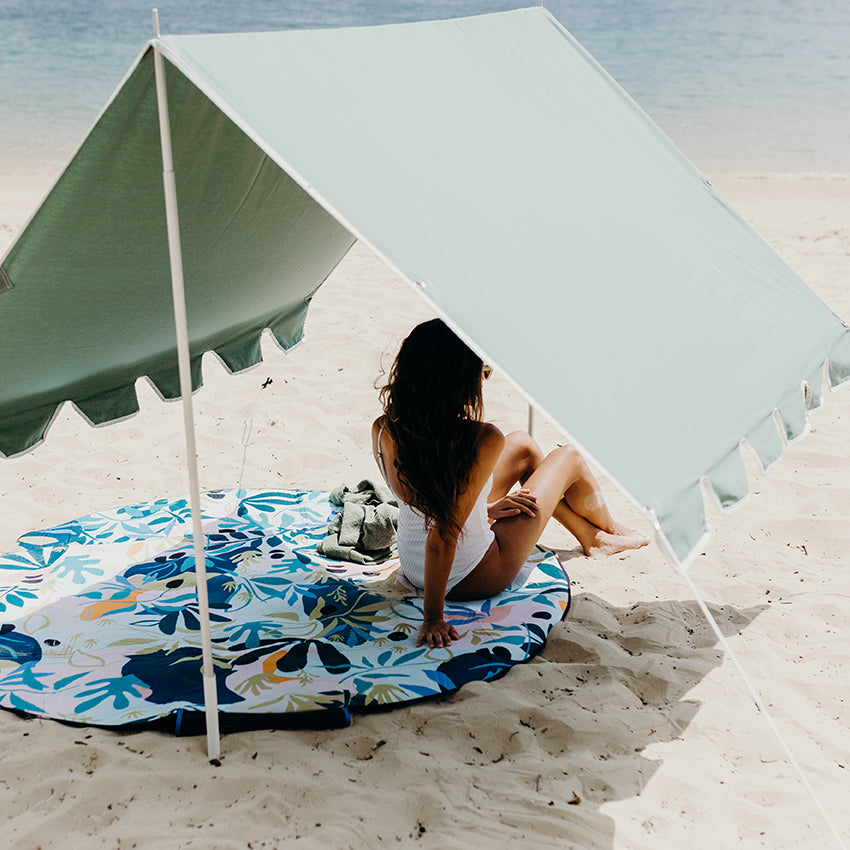 bohemian beach tent Basil Bangs | Premium Beach Tent