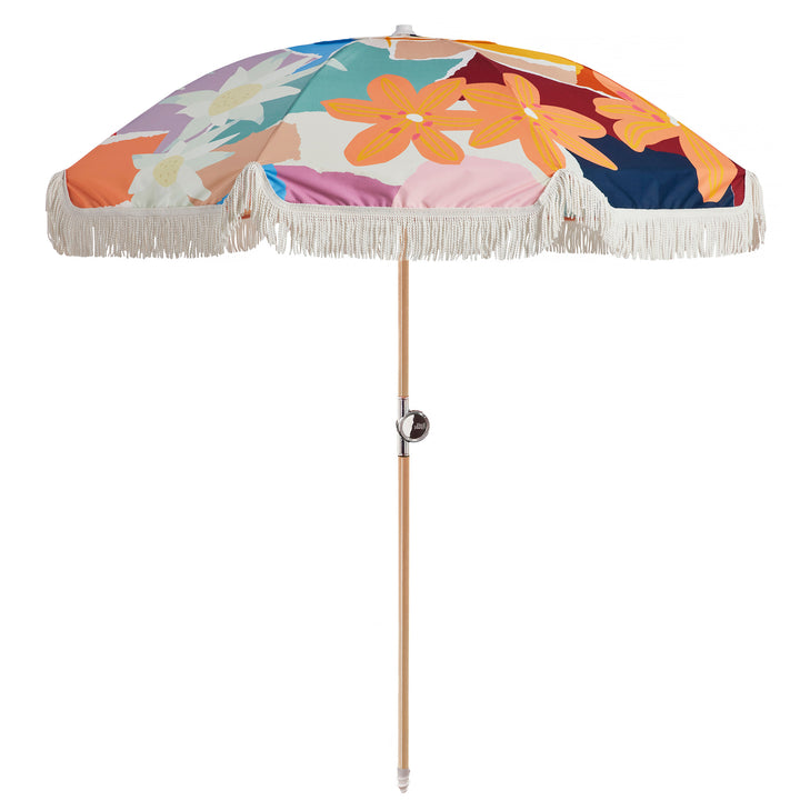 Premium Beach Umbrella - Wildflowers '21