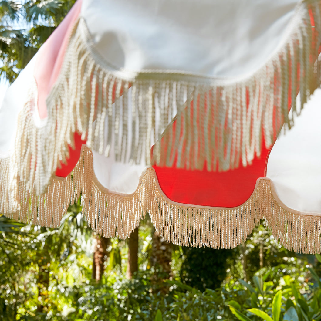 coral umbrella patio Jardin Patio Umbrella