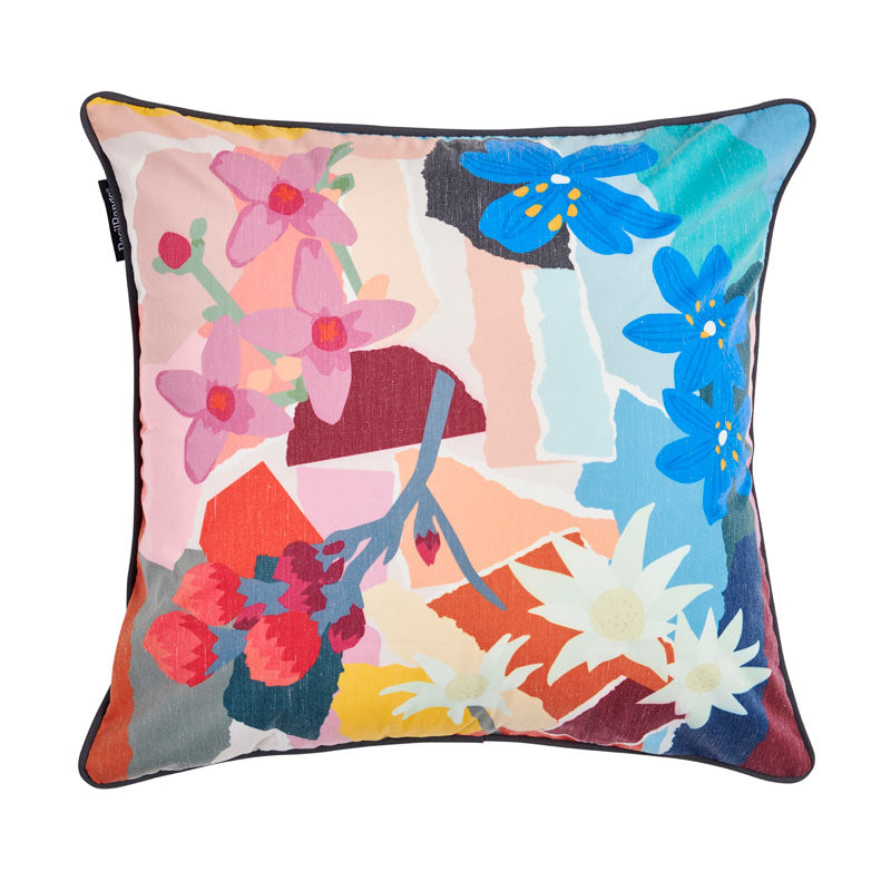 Outdoor Cushion (cover) - 50x50 - Wildflowers by Leah Bartholomew ...