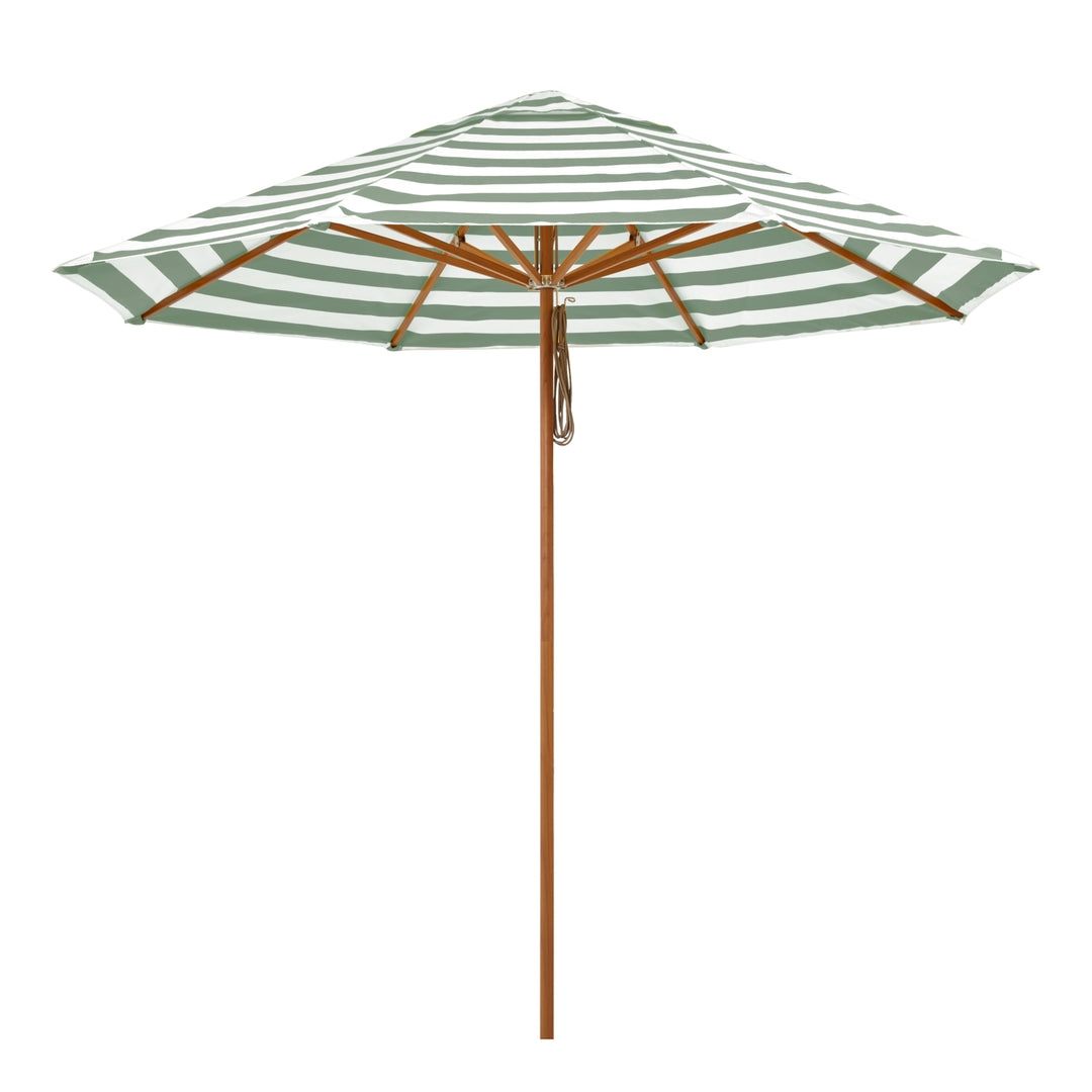 2.8m Sundial+ Umbrella - Sage stripe