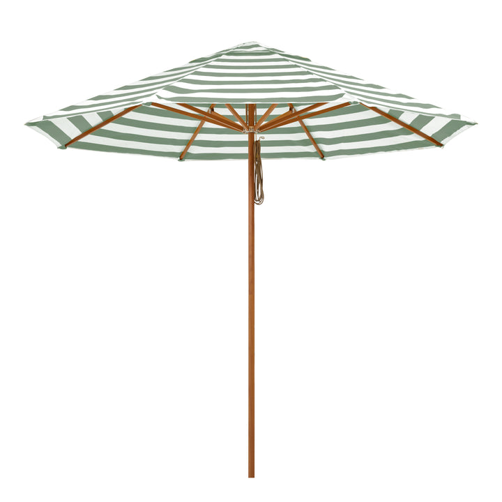2.8m Sundial+ Umbrella - Sage stripe