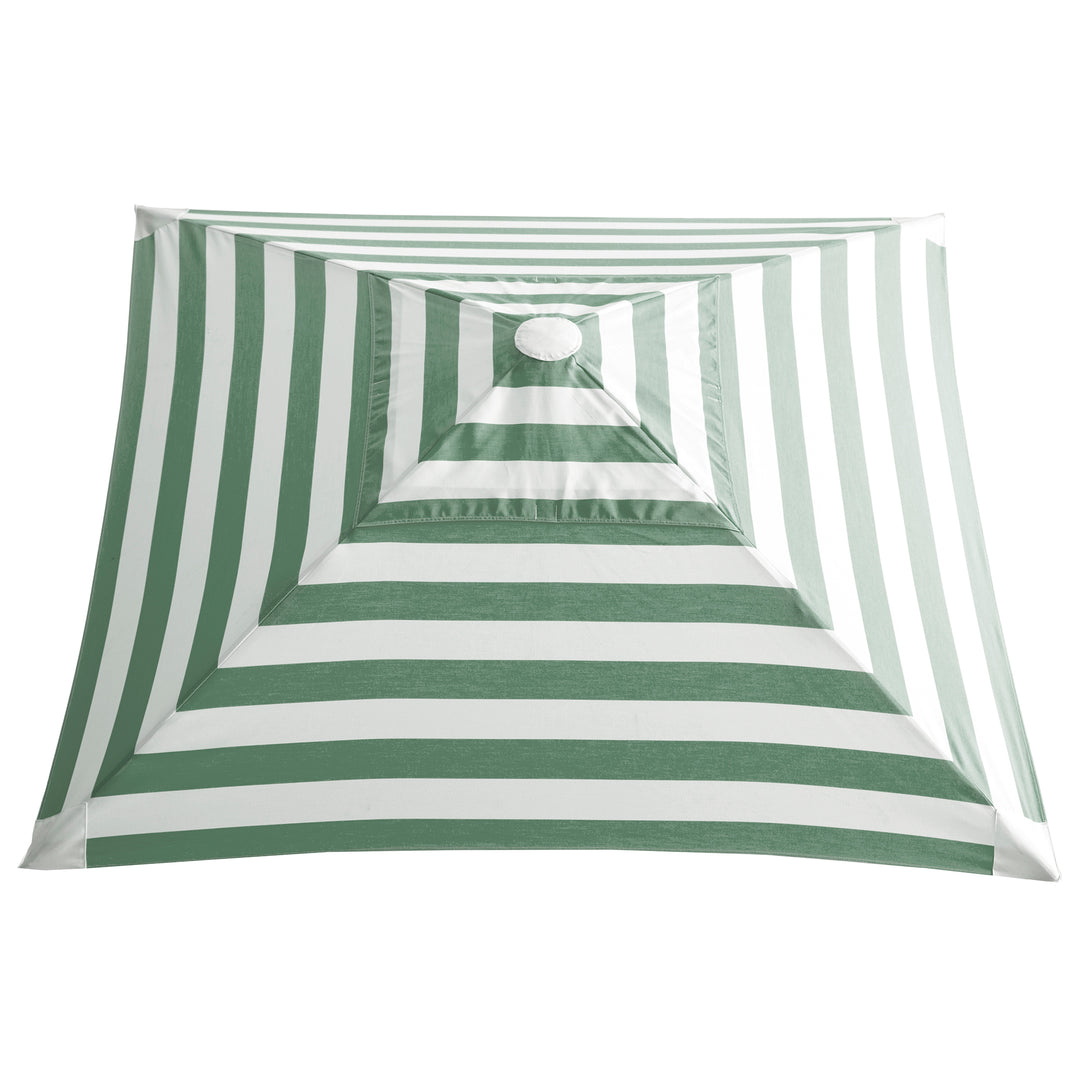 2m Sundial+ Umbrella - Sage stripe